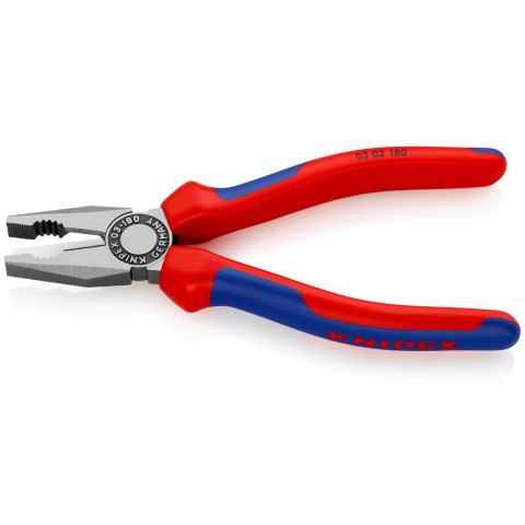 Midnight Blue Knipex 180mm Combination Pliers 03 02 180