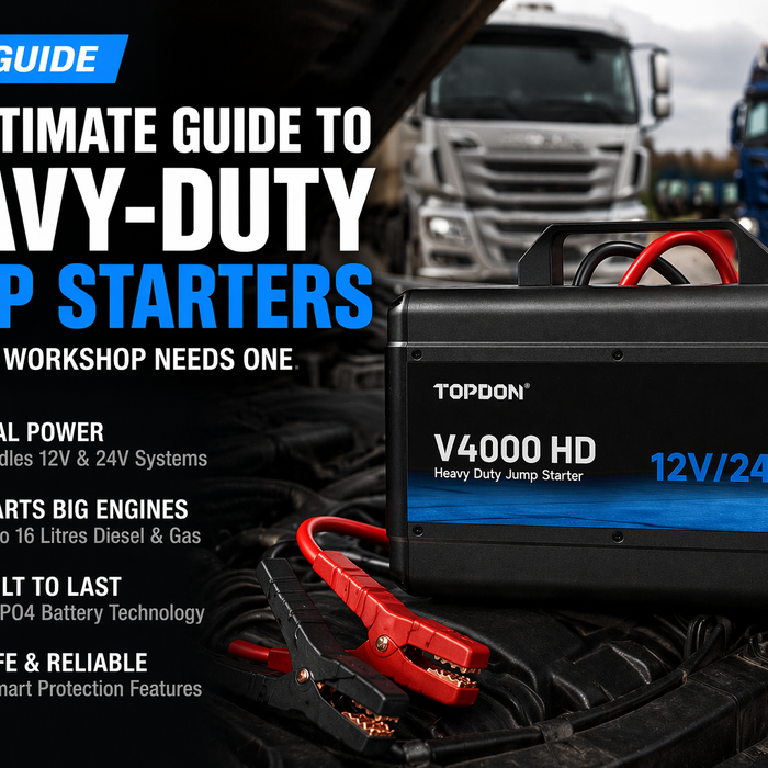 The Ultimate Guide to Heavy-Duty Jump Starters (Why Every Workshop Needs One)