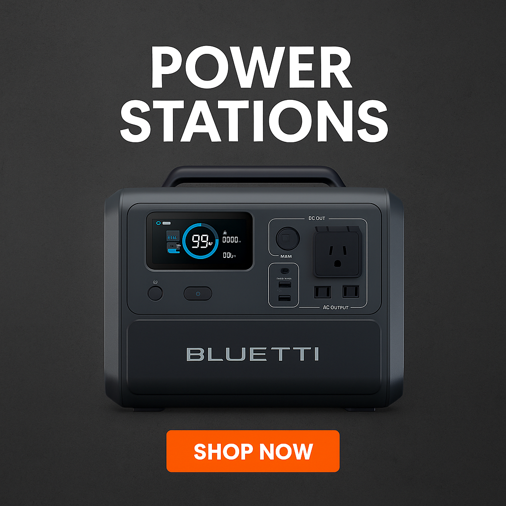 Portable Power Stations & Solar Panels