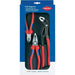 Tan Knipex 3pc Bestseller Pliers Set Combination, Diagonal and Water Pump Pliers Pliers