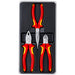 Salmon Knipex 3pc Electro VDE Pliers Set Pliers