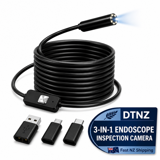 White Smoke DTNZ USB 3-in-1 HD Inspection Camera Endoscope – 3.5M Inspection Camera / Endoscope