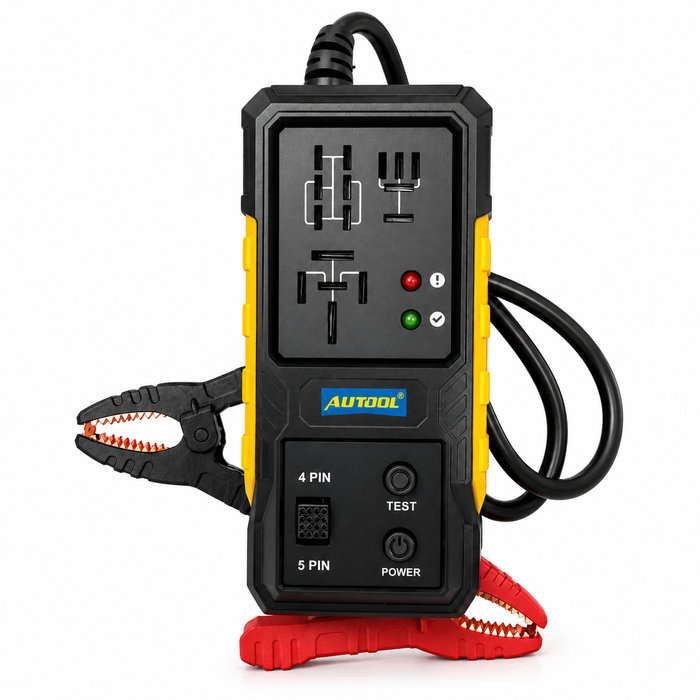 White Smoke AUTOOL RT120 – 12V Automotive Relay Tester Relay Tester