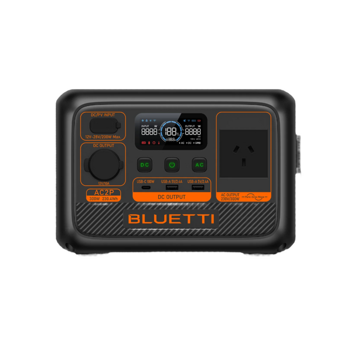 BLUETTI AC2P Portable Power Station | 300W 204Wh