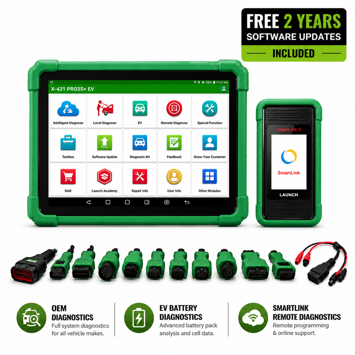 LAUNCH X-431 PRO3S+ EV – New Energy Vehicle Diagnostic Scan Tool