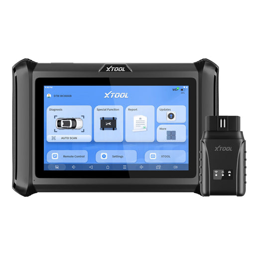 Dark Slate Gray XTOOL XT70W Car Diagnostic Scan Tool, Key Coding, Odometer Correction Diagnostic Scanner