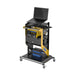 Dark Slate Gray AUTOOL 3 Shelf Diagnostic Scanner Tool Cart, Tool Trolley, With Storage Draw Diagnostic cart