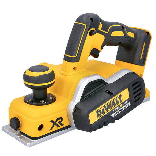 Sandy Brown DeWalt DCP580N 18V XR Brushless 82mm Planer (Body Only) Planner