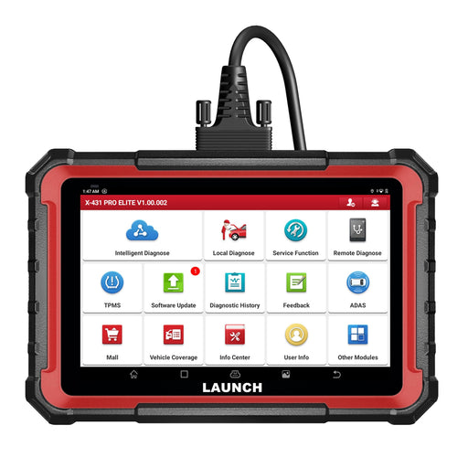 Pale Violet Red LAUNCH X431 PROS Elite Full System Bidirectional Scan Tool Diagnostic Scan Tool