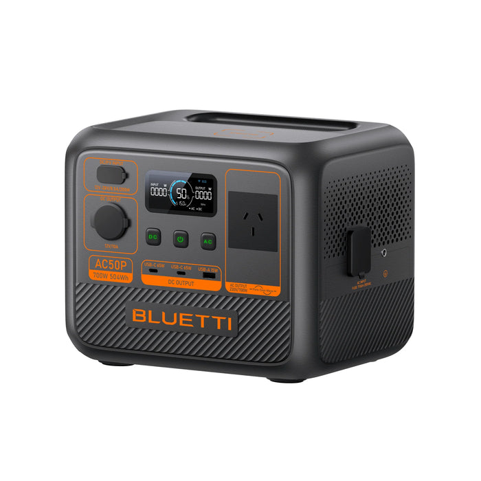 Dark Slate Gray BLUETTI AC50P Portable Power Station | 700W Output, 504WH Capacity Power Station