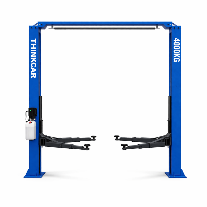White Smoke Thinkcar TVL340S Clear Floor Two Post Lift 4 Ton workshop equipment