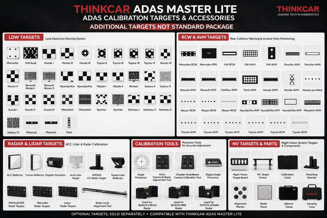 Lavender Thinkcar ADAS Master Lite – Passenger Vehicle ADAS Calibration System ADAS Calibration Equipment