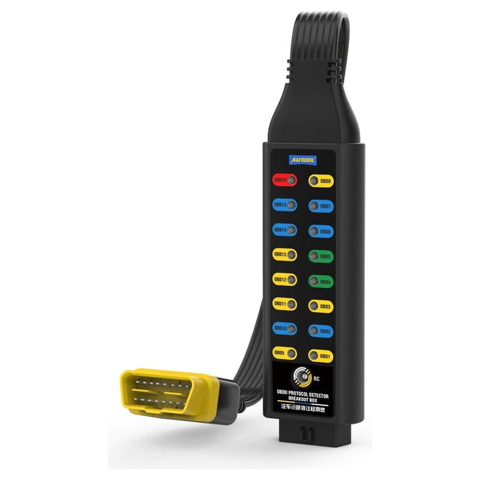 Wheat AUTOOL OBD2 Breakout Box Automotive OBDII Break Out Box