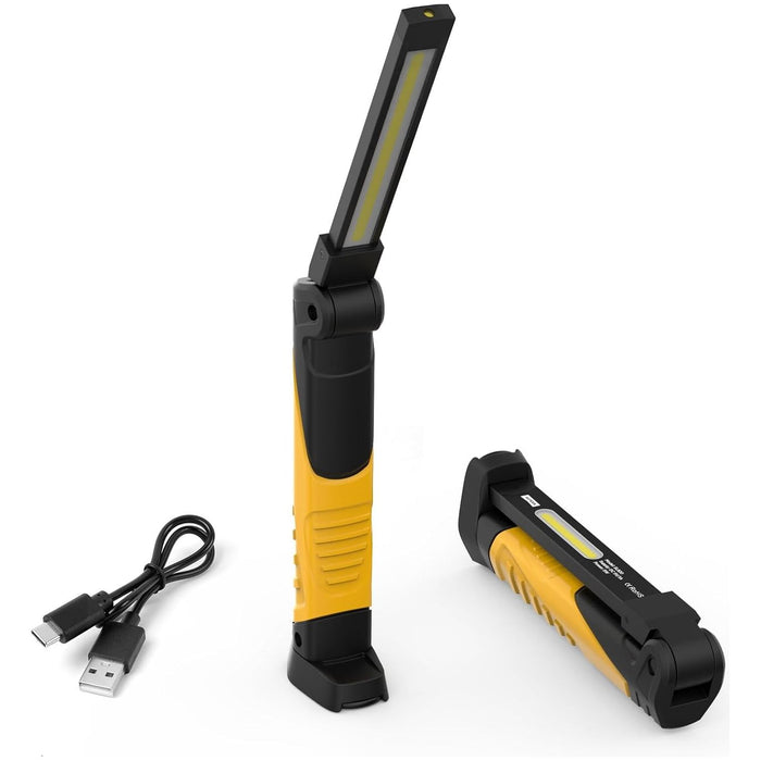 Beige AUTOOL Work Light Rechargeable 2600mAh Magnetic Inspection Lights