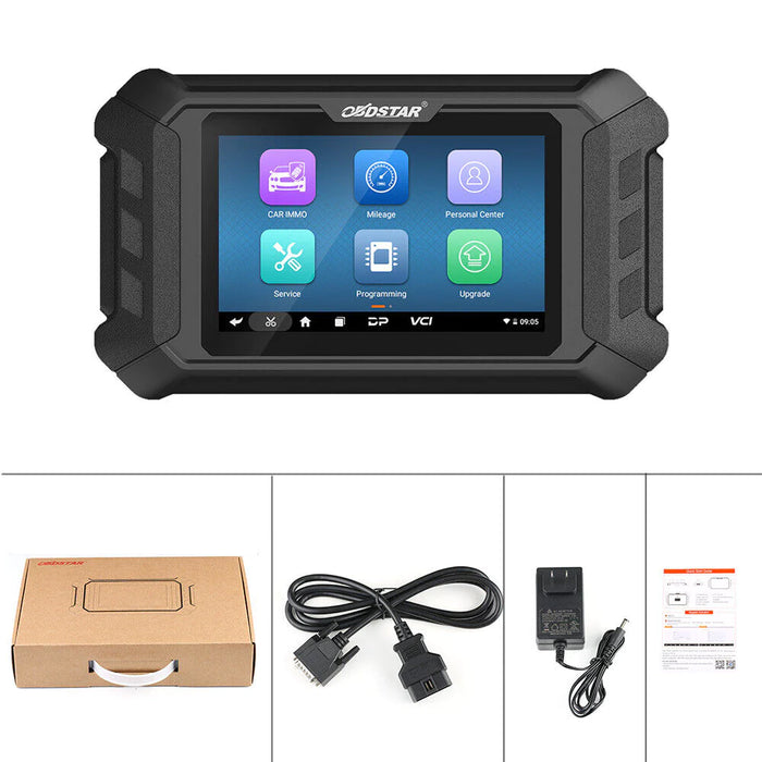 Dark Slate Gray OBDSTAR X300 Mini Diagnostic Scanner, Key Coding, Odometer Correction, OBD Diagnostic Scanner