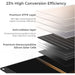 Light Gray Powerness 120 Watt Portable Foldable Solar Panel For Portable Power Stations Solar Panel