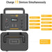 Dark Slate Gray Powerness Hiker U1000 100W | 1166WH Portable Power Station, Solar Generator Power Station