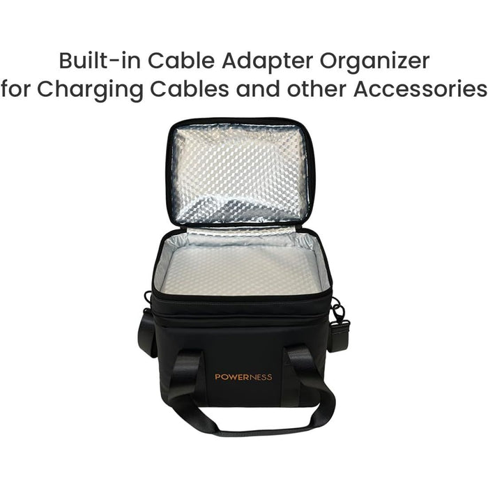 Dark Slate Gray Powerness Portable Power Station Carrying Case For Hiker 300/500 bag