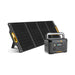 Dark Slate Gray Powerness Solar Generator 500 Hiker U500 + SolarX S120 solar generator