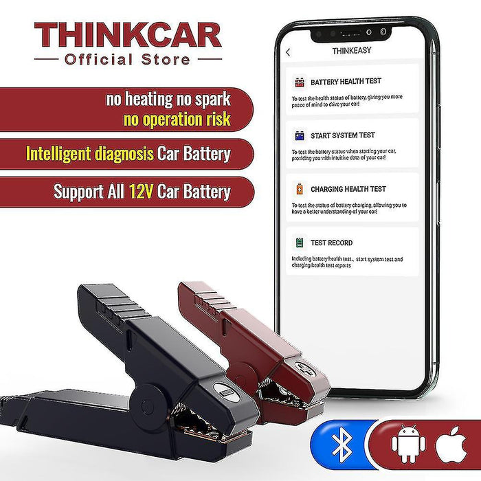 Brown THINKCAR ThinkEasy Bluetooth Battery Tester Battery Tester