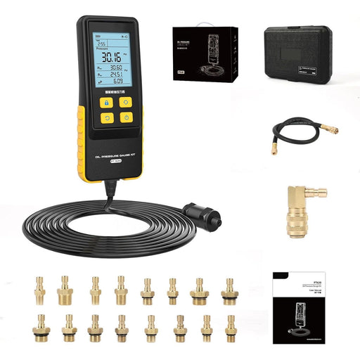 Wheat AUTOOL Engine Oil Pressure Gauge Digital Display 0-426 PSI Oil Pressure Tester
