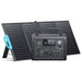 Dark Slate Gray BLUETTI Solar Generator EB3A with PV120 120W Solar Panel Included, 268Wh solar generator