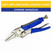 White Smoke Blue Point BLP6LNPSG Soft Grip Long Nose Locking Pliers (168 mm) Locking pliers