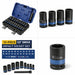 White Smoke Blue Point BLP12ISS15 15-Piece 12.5mm (1/2") Impact Socket Set Socket Sets