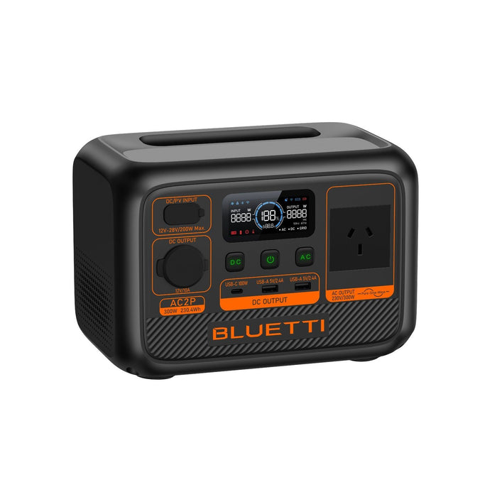 BLUETTI AC2P Portable Power Station | 300W 204Wh