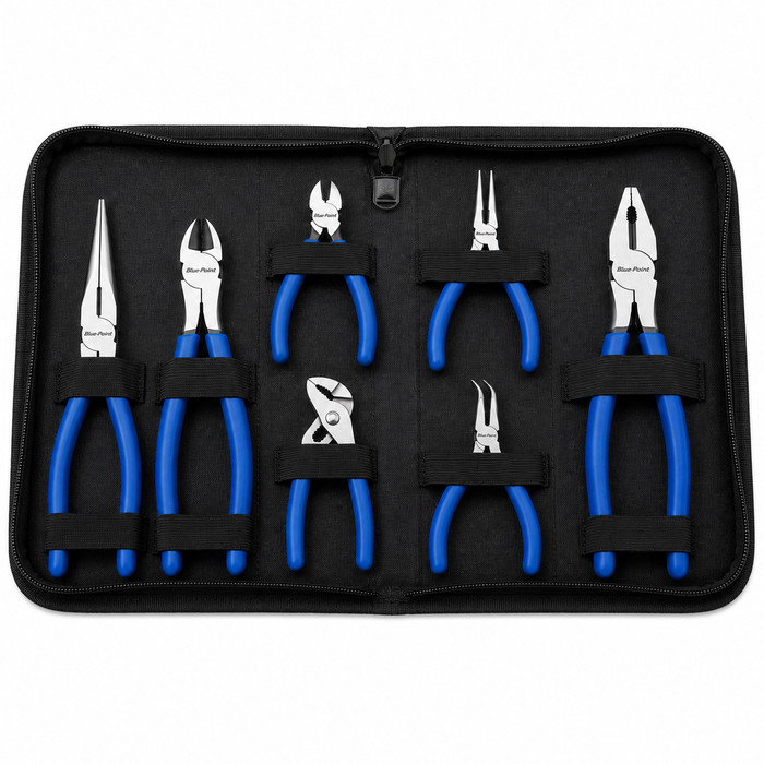 Black Blue-Point 7 Piece Professional Pliers Set – BDGCPL700 Pliers