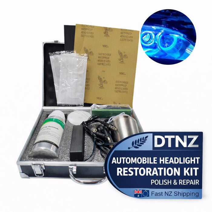 White Smoke DTNZ Automobile Headlight Restoration Kit – Headlight Polish & Repair Automotive Care & Detailing