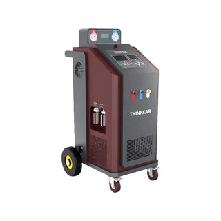 Dim Gray THINKCAR AC 200 Dual System Refrigerant Recovery Machine R134a & R1234yF Air Conditioning Machine