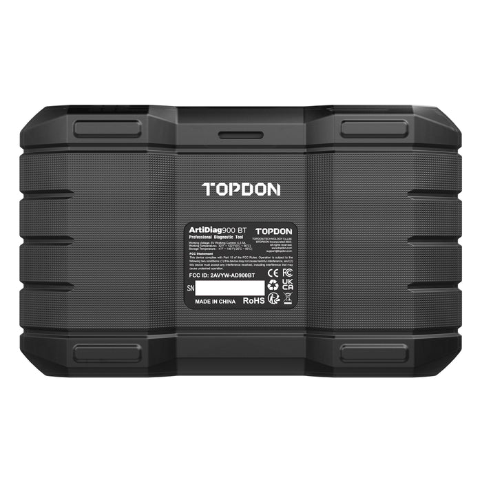 Dark Slate Gray TOPDON ArtiDiag900 BT, Diagnostic Scan Tool, Bluetooth, ECU Coding Diagnostic Scanner