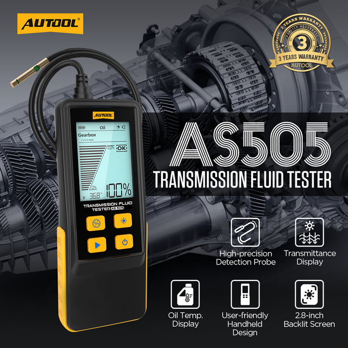 AUTOOL AS505 Transmission Fluid Tester – Oil Quality & Temperature Tester