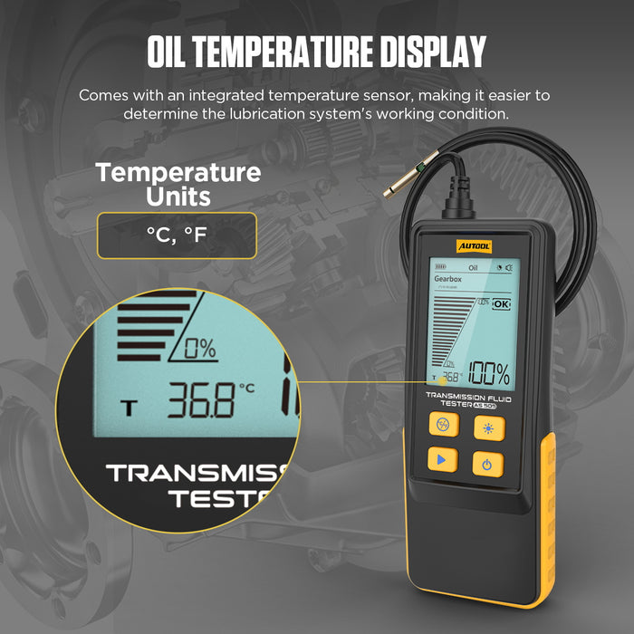 AUTOOL AS505 Transmission Fluid Tester – Oil Quality & Temperature Tester