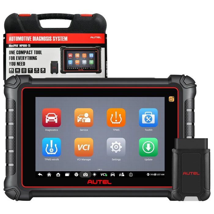 Dark Slate Gray AUTEL MaxiPRO MP900-TS Diagnostic Scan Tool With Full TPMS Functions Diagnostic Scan Tool