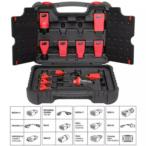 Dark Slate Gray AUTEL Tools MaxiSYS Non-OBD II Adapter Kits Vehicle Diagnostic Scanners