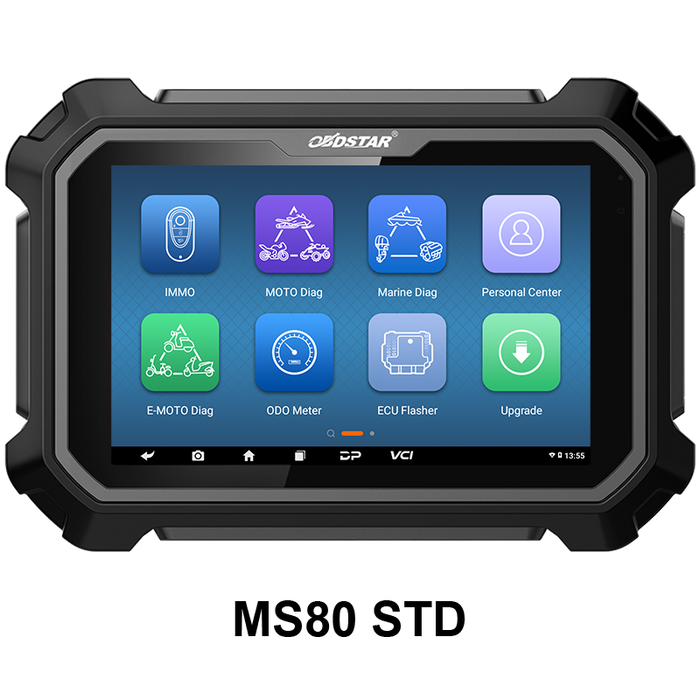 Dark Slate Gray OBDSTAR MS80 Standard Advanced Motor Cycle Diagnostic Tool Diagnostic Scan Tool
