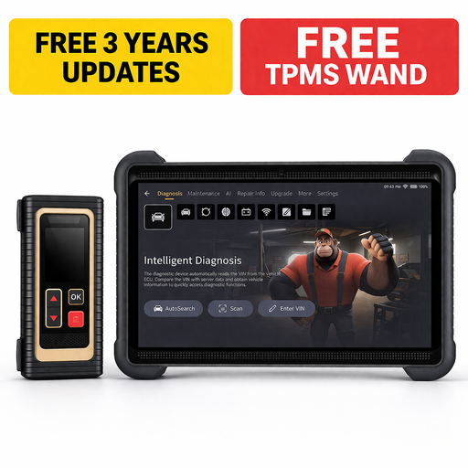 White Smoke ThinkCar T391 Professional Diagnostic Scanner – OE Level, Online Programming, 2 Years Updates Diagnostic Scan Tool