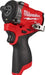 White Smoke Milwaukee M12 FUEL 12V Brushless 1/2" Stubby Impact Wrench (Tool Only) – 2563-20 Impact Wrench