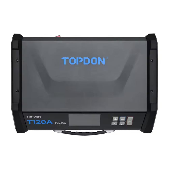 Dim Gray TOPDON Tornado 12000 Smart Charger ECU Stable Power Supply 12/24v Battery Charger Vehicle Battery Chargers