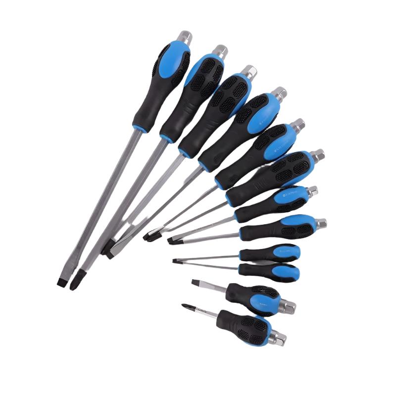 DTNZ 12PC 6 Flat Head & 6 Phillips Screwdriver Set — Discount Tools NZ