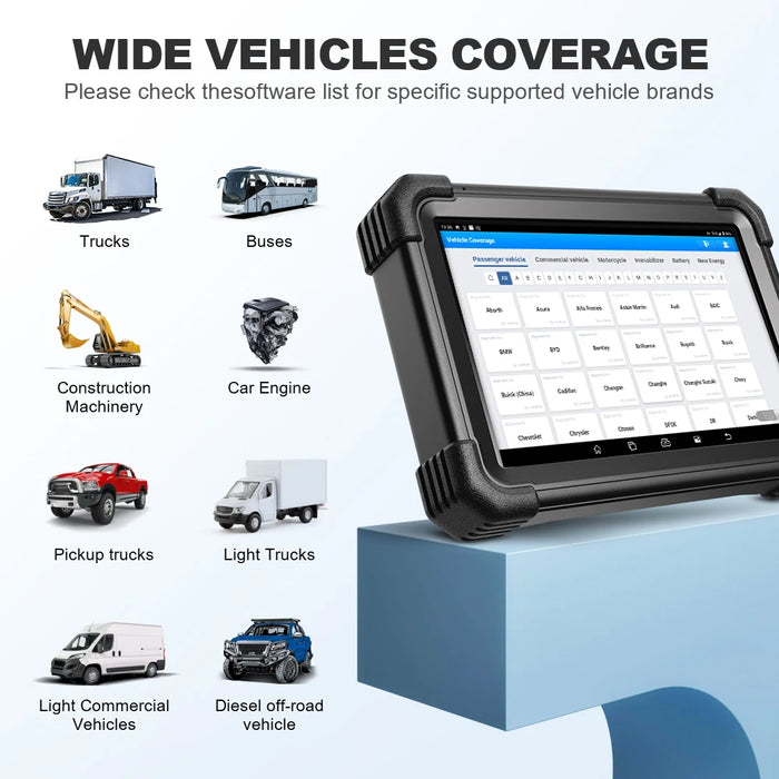 Lavender LAUNCH X431 V + SmartLink HD Commercial Vehicle Diagnostic Tool Diagnostic Scanner