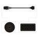 Black HD Truck & Commercial Vehicle OBD2 Cable Plug Adapters