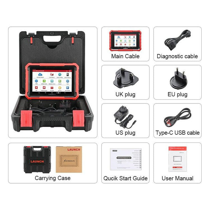 Pink LAUNCH X431 PROS Elite Full System Bidirectional Scan Tool Diagnostic Scan Tool