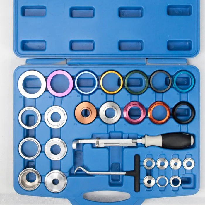 Steel Blue DTNZ Camshaft and Crankshaft Seal Remover & Installer Kit (27 pcs) Seal tool