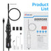 Dark Slate Gray XTOOL XV100 HD Flexible Snake Inspection Videoscope Video Scope