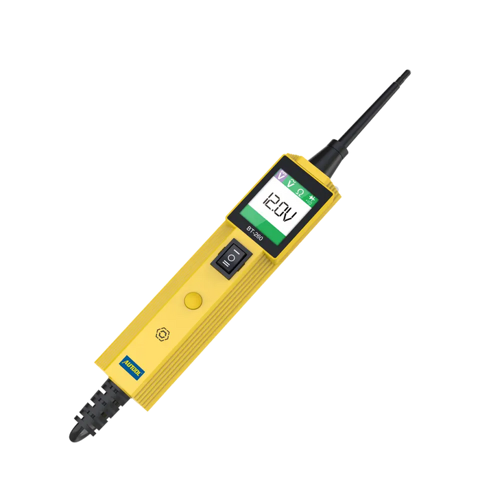 Dark Slate Gray AUTOOL BT260 Automotive Circuit Tester Power Probe, 12v/24v Power Probe