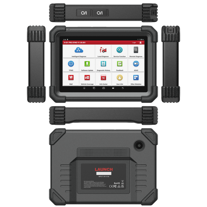 Dark Slate Gray LAUNCH X431 PRO DYNO 8" Full System OBD 2 Diagnostic Scan Tool (NEW 2023) Diagnostic Scanner