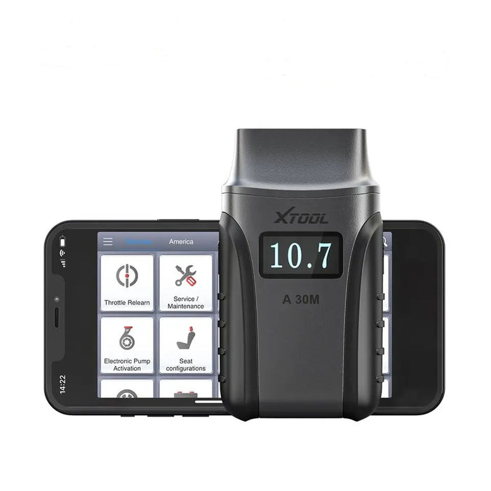 Dark Slate Gray XTOOL Anyscan A30M Diagnostic Scan Tool With Odometer Correction, OBD2 Diagnostic Scan Tool
